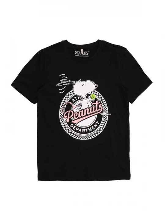 Foto van product ONLY GIRLS Shirt 'KOGTennis' limoen / rosa / zwart / wit