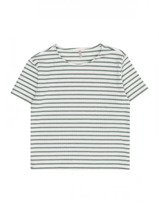 Foto van product ONLY GIRLS Shirt 'Nella' riet / wit