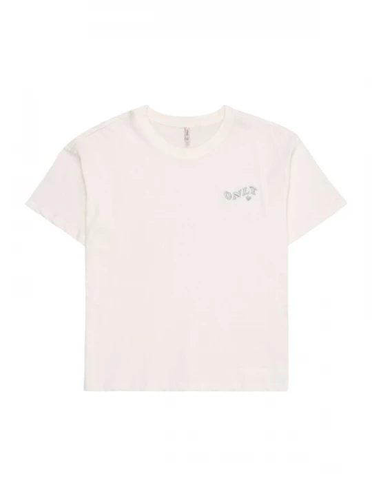 Foto van product ONLY GIRLS Shirt zilver / wit
