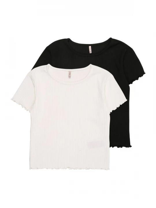 Foto van product ONLY GIRLS Shirt zwart / wit