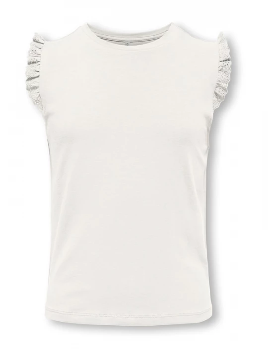 Foto van product ONLY GIRLS Top 'KOG30 AIAH' wit