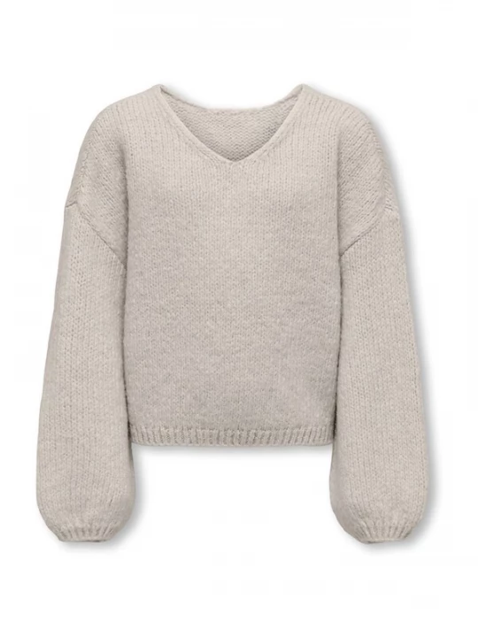 Foto van product ONLY GIRLS Trui 'KOGDINEA' greige
