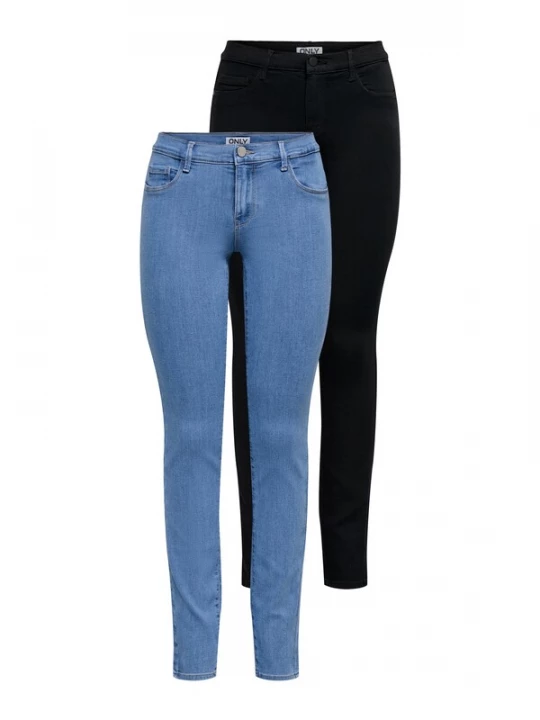 Foto van product ONLY Jeans 'ONLRAIN' blauw denim / black denim