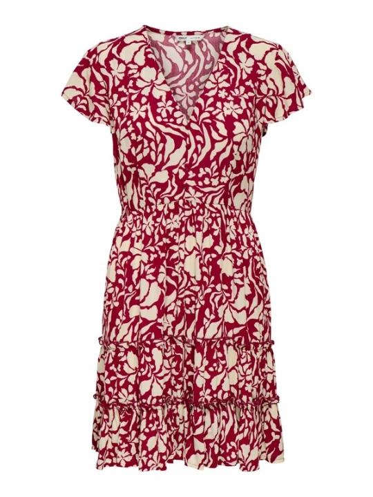 Foto van product ONLY Jurk 'Claudette' rood