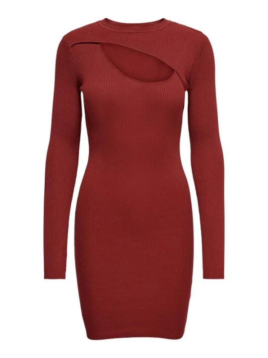 Foto van product ONLY Jurk 'LIZA' kastanjebruin
