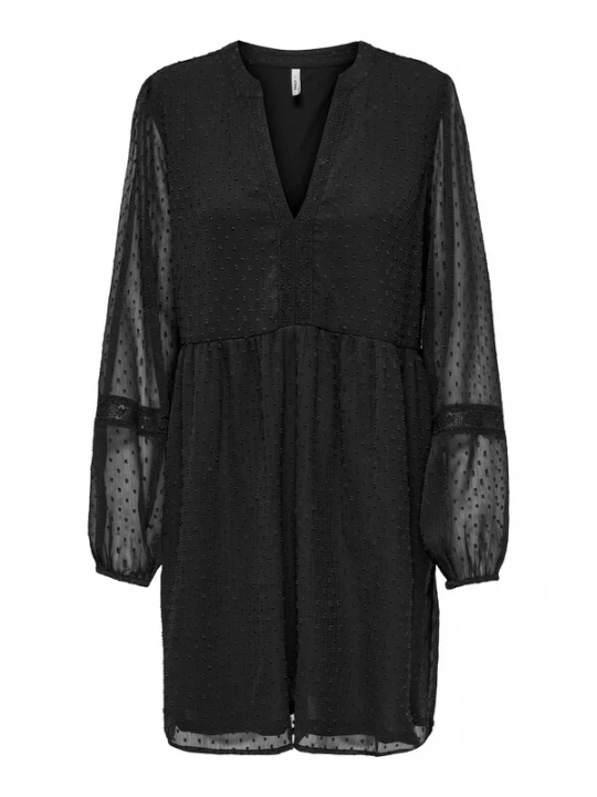 Foto van product ONLY Jurk 'ONLALLY KAM' zwart