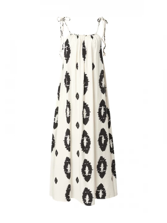 Foto van product ONLY Jurk 'ONLElanor' zwart / wit