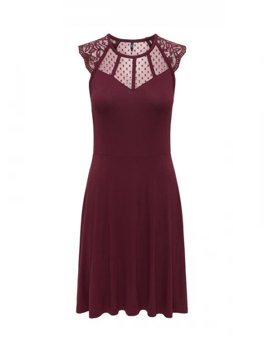 Foto van product ONLY Jurk 'ONLemilie' rood