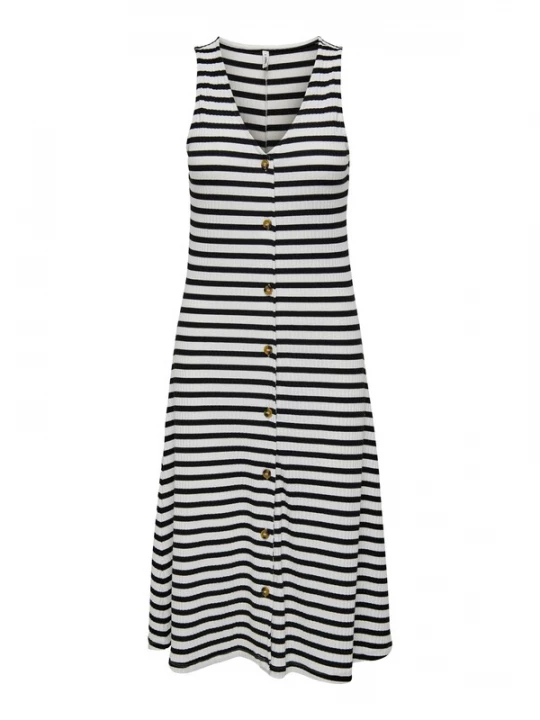Foto van product ONLY Jurk 'Onlnella' zwart / wit