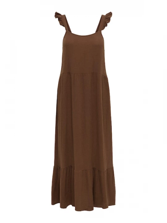 Foto van product ONLY Jurk 'ONLThyra' bruin