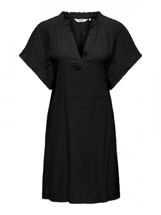 Foto van product ONLY Jurk 'ONLTHYRA' zwart