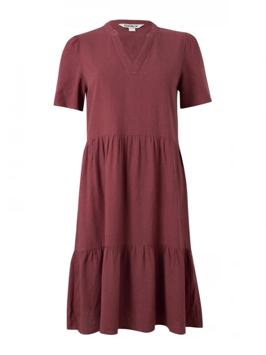 Foto van product ONLY Jurk 'ONLTIRI-GOA' pitaja roze