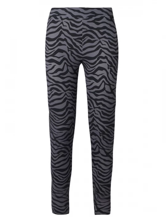Foto van product ONLY Leggings 'ONLKIM' grijs / zwart