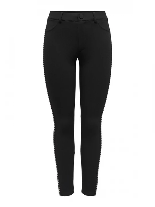 Foto van product ONLY Leggings 'ONLMARCELLA' zwart / wit