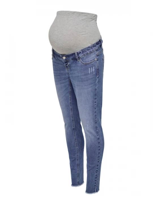 Foto van product Only Maternity Jeans 'OLMBLUSH' blauw denim / lichtgrijs