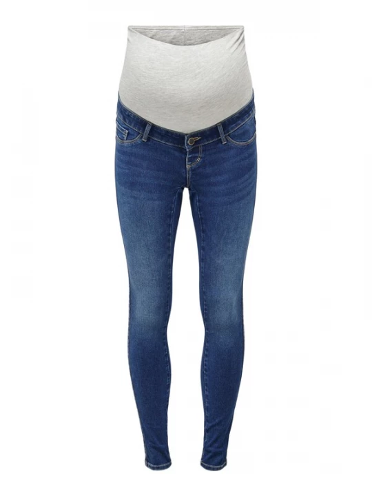 Foto van product Only Maternity Jeans 'OLMROYAL' blauw denim / grijs gemêleerd