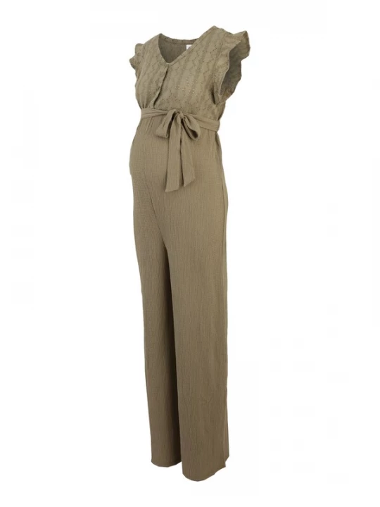 Foto van product Only Maternity Jumpsuit 'OLMElisa' jade groen