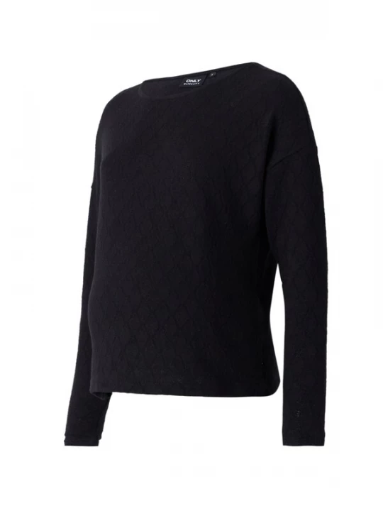 Foto van product Only Maternity Shirt 'OLMCORRY' zwart
