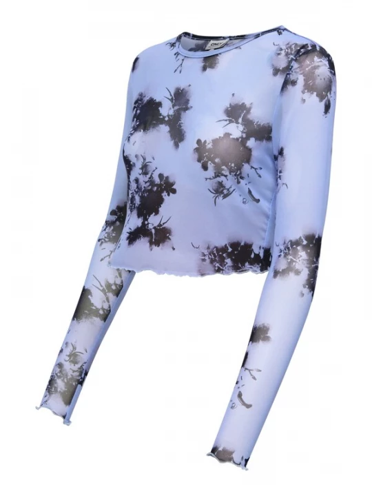 Foto van product Only Maternity Shirt 'OLMLoura' marine / opaal / pastelblauw