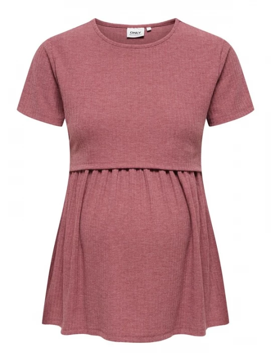 Foto van product Only Maternity Shirt 'OLMMalaya' roestbruin