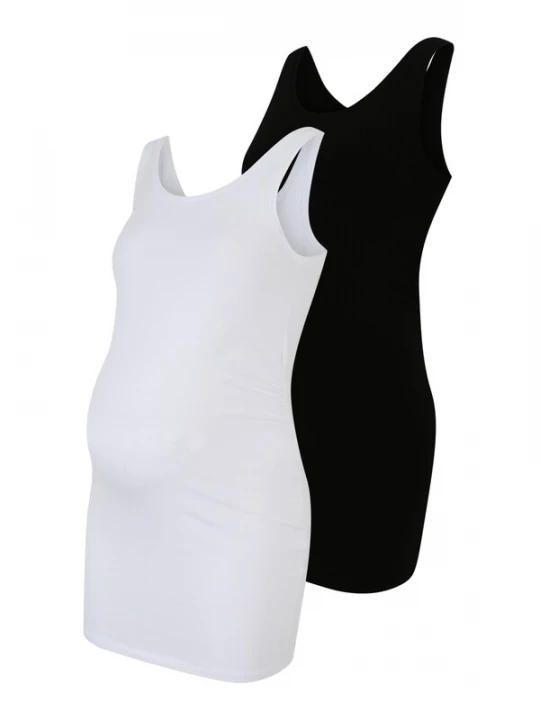 Foto van product Only Maternity Top zwart / wit