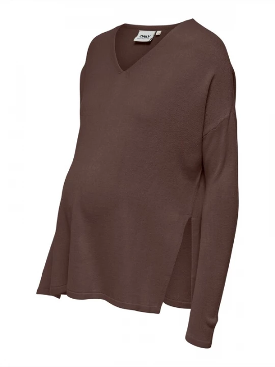 Foto van product Only Maternity Trui 'OLMAMALIA' bruin