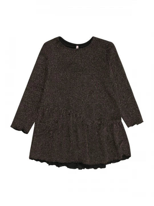 Foto van product Only Mini Jurk 'KMGQueen' chocoladebruin / zwart