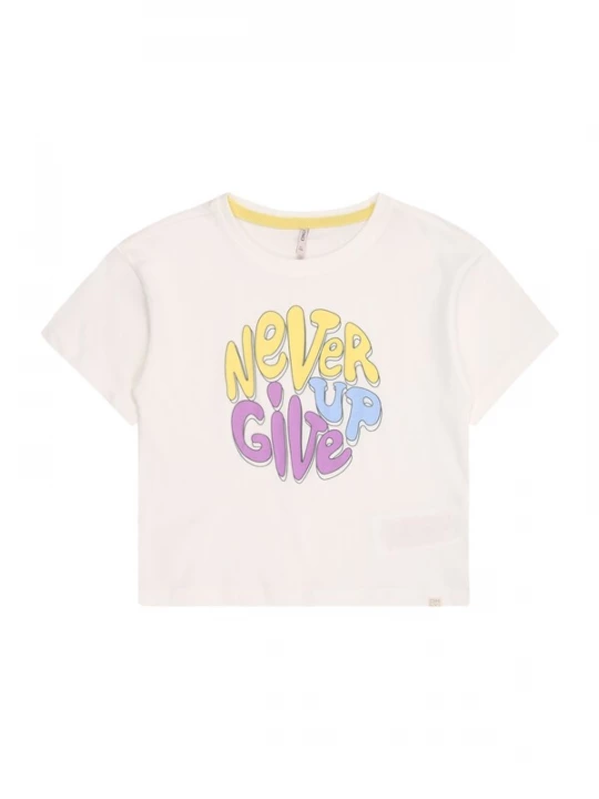 Foto van product Only Mini Shirt geel / lila / wit