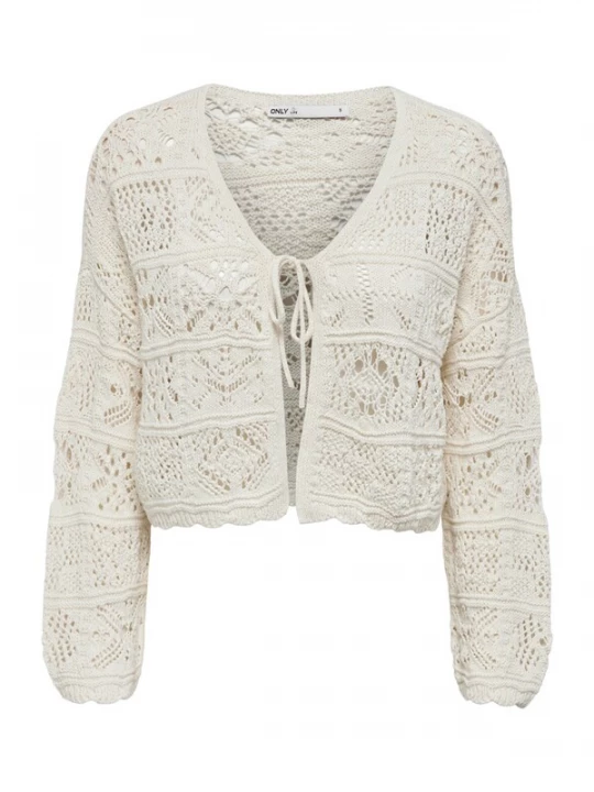 Foto van product Only Petite Gebreid vest 'ONLBEACH' wit