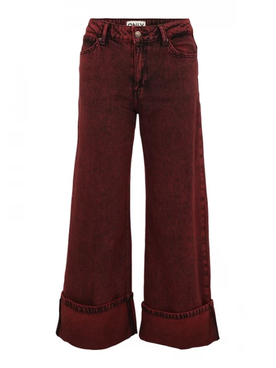 Foto van product Only Petite Jeans 'ONLMADISON-SOPH' wijnrood