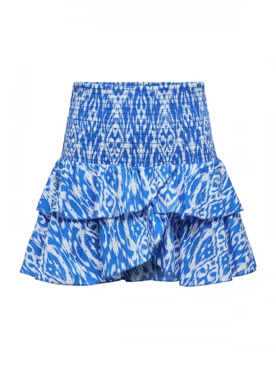 Foto van product Only Petite Rok 'ONLNADJA' blauw / wit