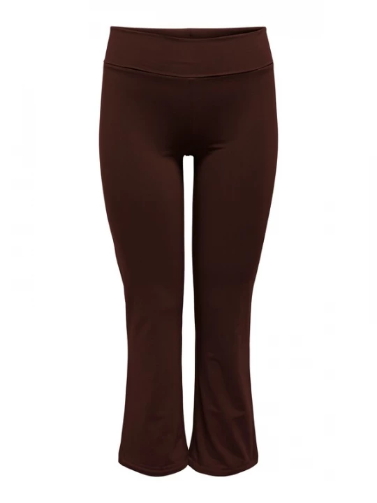 Foto van product Only Play Curvy Sportbroek 'ONPFOLD' chocoladebruin