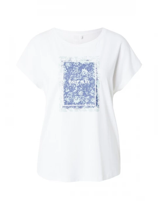 Foto van product ONLY PLAY Functioneel shirt 'ONPAub-Mie' blauw / mintgroen / wit