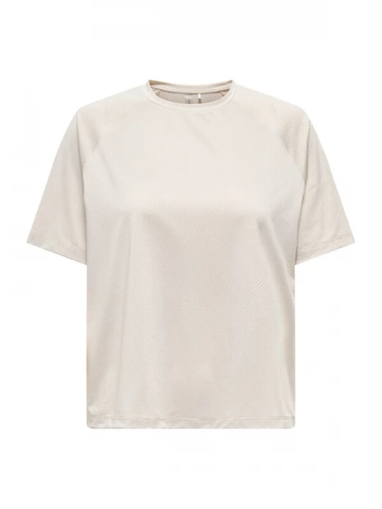 Foto van product ONLY PLAY Functioneel shirt 'ONPSille' ecru