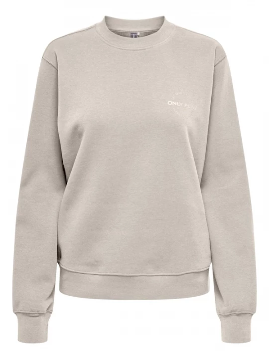Foto van product ONLY PLAY Sweatshirt 'Joni' grijs / wit