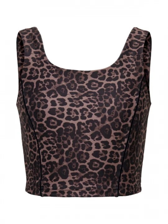 Foto van product Only Play Girls Top 'ONPMELEO' sepia / mokka / donkerbruin