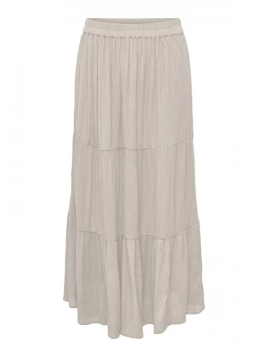 Foto van product ONLY Rok 'Mikka' stone grey