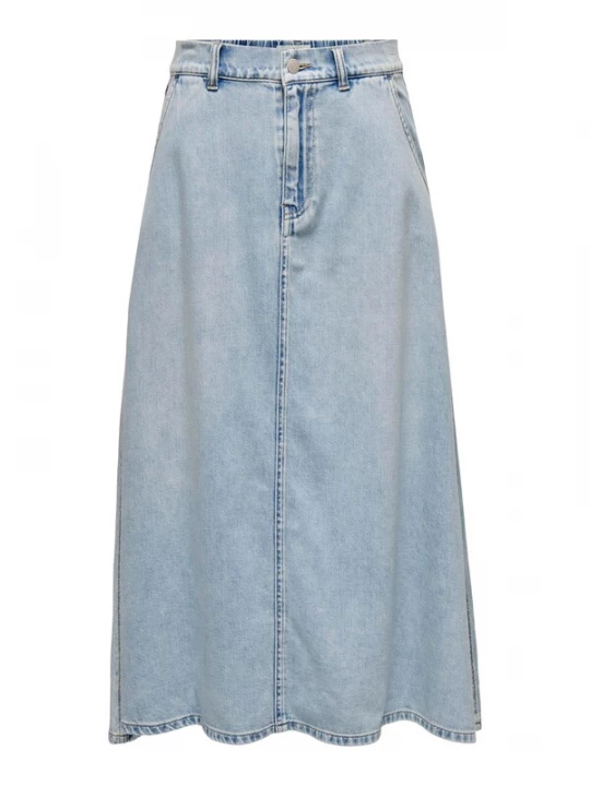 Foto van product ONLY Rok 'Mindy' blauw denim