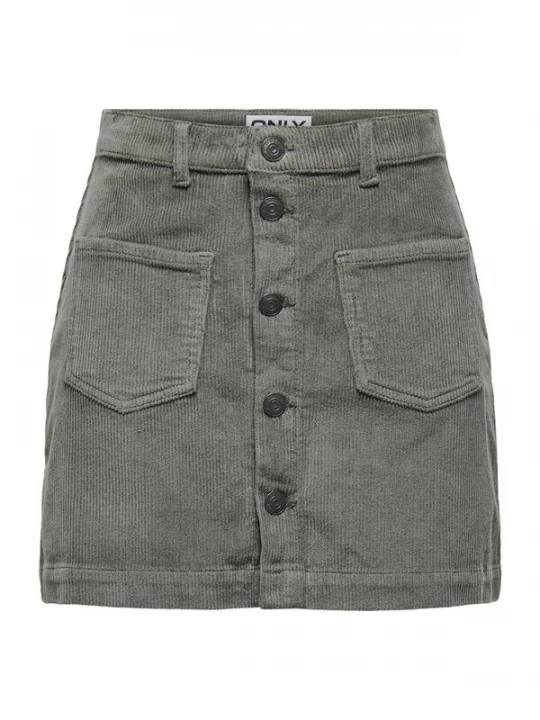 Foto van product ONLY Rok 'ONLAMAZING' grijs