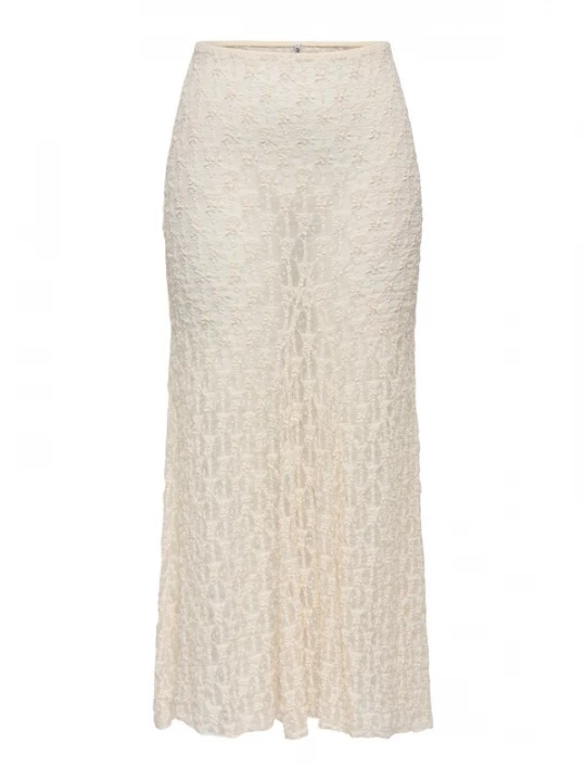 Foto van product ONLY Rok 'ONLAya' beige