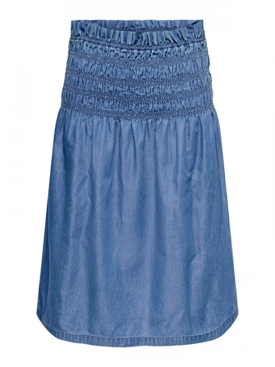 Foto van product ONLY Rok 'ONLBea' blauw denim