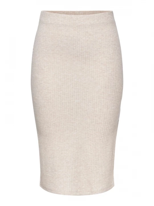 Foto van product ONLY Rok 'ONLEMMA' beige