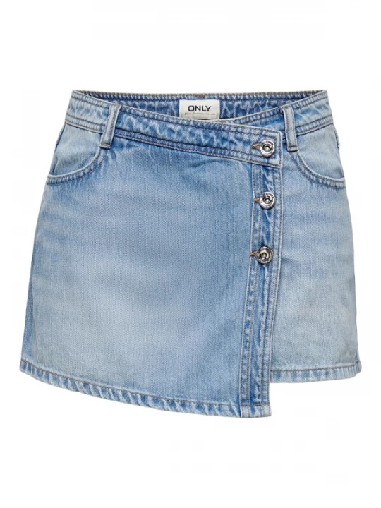 Foto van product ONLY Rok 'ONLLESLY' blauw denim
