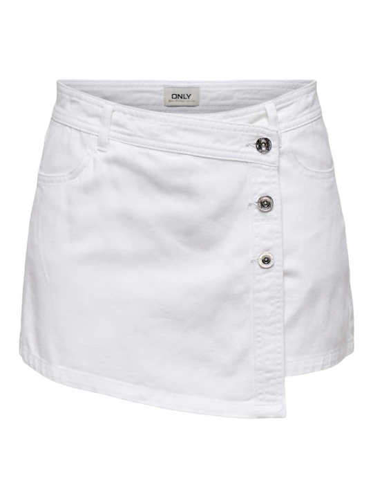 Foto van product ONLY Rok 'ONLLESLY' white denim