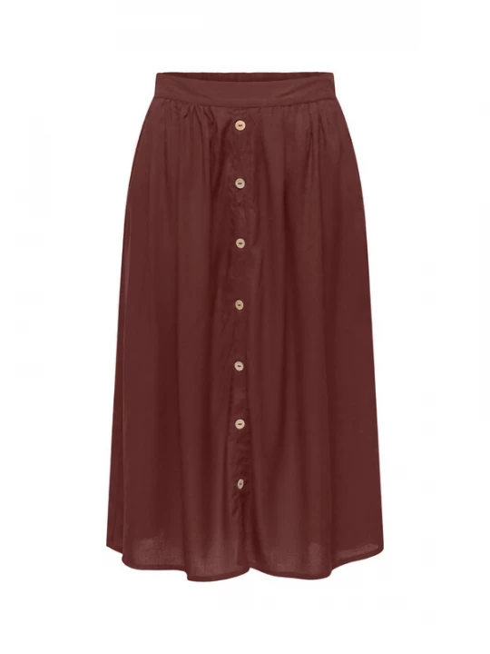 Foto van product ONLY Rok 'ONLMILANO' bordeaux