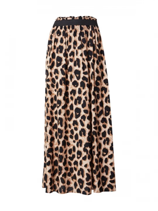 Foto van product ONLY Rok 'ONLVenedig' camel / zwart / wolwit