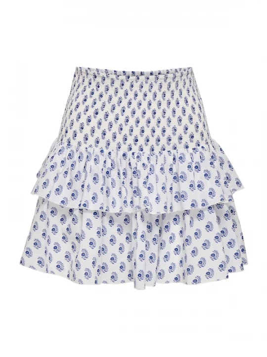 Foto van product ONLY Rok 'ONLZOEY' navy / donkerblauw / offwhite