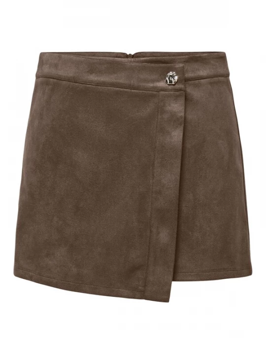 Foto van product ONLY Rok 'Rinea' bruin