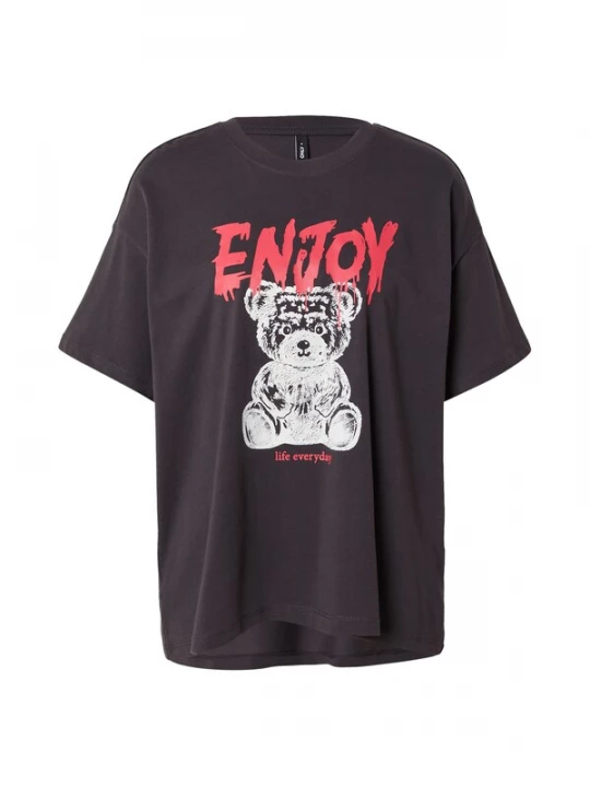 Foto van product ONLY Shirt grenadine / zwart / wit