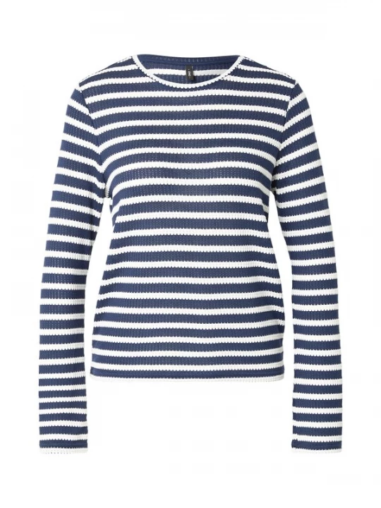 Foto van product ONLY Shirt navy / wit